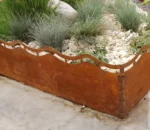 Corten Steel Raised Bed Garden Edge Flower Beds