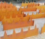 Corten Steel Raised Bed Garden Edge Flower Beds