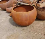 Corten Steel Planter Flower Pot Rusted Planters Corten Steel Planter