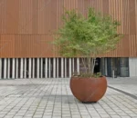 Corten Steel Planter Flower Pot Rusted Planters Corten Steel Planter