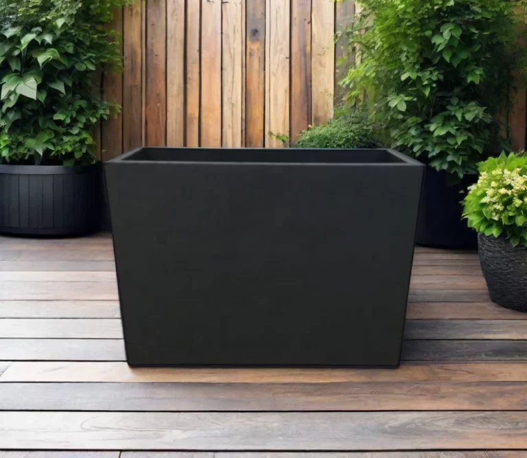 Planters Steel Outdoor Box Corten Steel Cube Planter