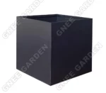 Steel Sheet Metal Planters Box Large Outdoor Steel Flower Pots Planters Outdoor