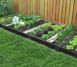 Garden Landscape Eco-Friendly Corten Steel Galvanized Edging with Planter & Plant Liner Custom Dimensions Outdoor Lawn Border