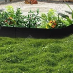 Galvanized Steel Raised Garden Bed Flower Planter Lawn Edge Folding Corten Bed Edging Garden Ornaments