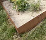 Corten Steel Lawn Edge Border Fence Garden Ornaments for Flower Beds and Lawns