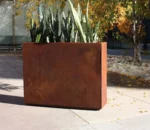 Outdoor Garden Corten Steel Products Large Metal Planter Pot
