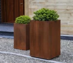 Outdoor Garden Corten Steel Products Large Metal Planter Pot