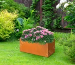 Decorative Corten Planter Box Corten Steel Large Planter Box