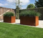 Decorative Corten Planter Box Corten Steel Large Planter Box