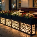 Garden Pots Outdoor Raised Garden Steel Outdoor Metal Planters