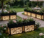 Garden Pots Outdoor Raised Garden Steel Outdoor Metal Planters