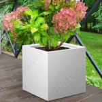 Square Flower Pots Planter for Garden Outdoor Indoor Backyard Decoration Planter