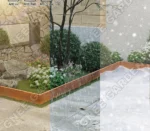 Garden Decoration Corten Steel Rusted Retaining Plate Edging Border Eco-Friendly Planter & Plant Liner for Outdoor Use