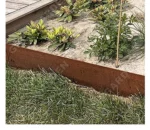 Garden Decoration Corten Steel Rusted Retaining Plate Edging Border Eco-Friendly Planter & Plant Liner for Outdoor Use