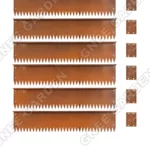 Corten Steel Garden Ornament Durable Metal Lawn Edging Border with Rustic Finish for Landscape Decorations