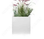 Metal Garden Customize Steel Metal square Planter