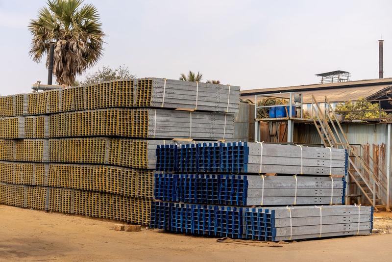 Weathering steel material preparation for corten factory fabrication orders