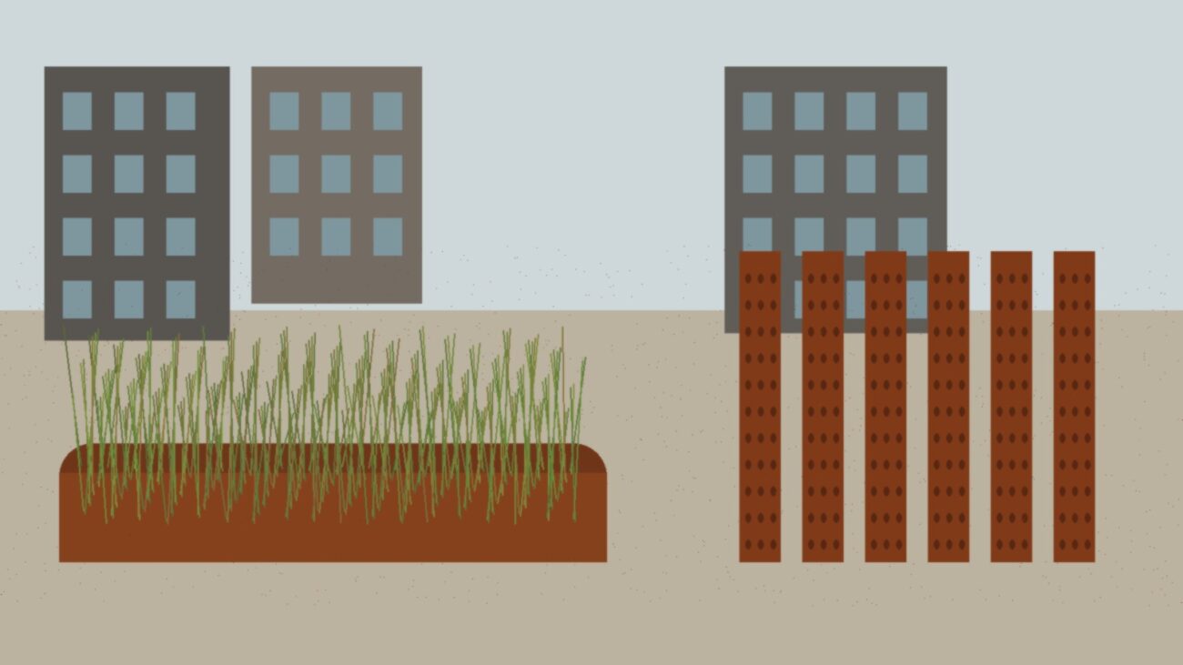 Corten steel landscape edging and privacy screens for UK commercial landscape specification