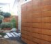 Real corten steel architectural clip on panel system suitable for screen and facade specification
