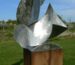 Real weathering steel surface with natural rust patina for landscape edging specification