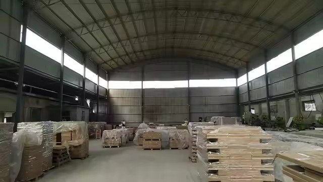 corten steel factory workshop viewed during a production capability tour